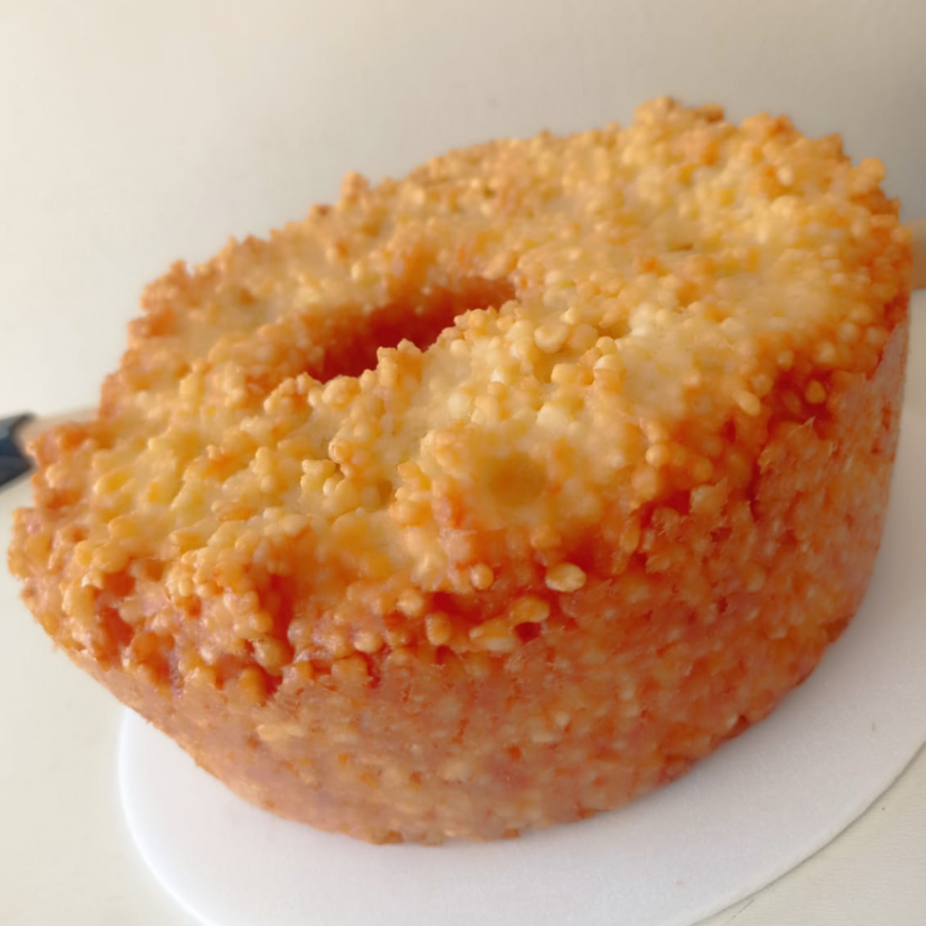 Bolo de Tapioca de Caroço