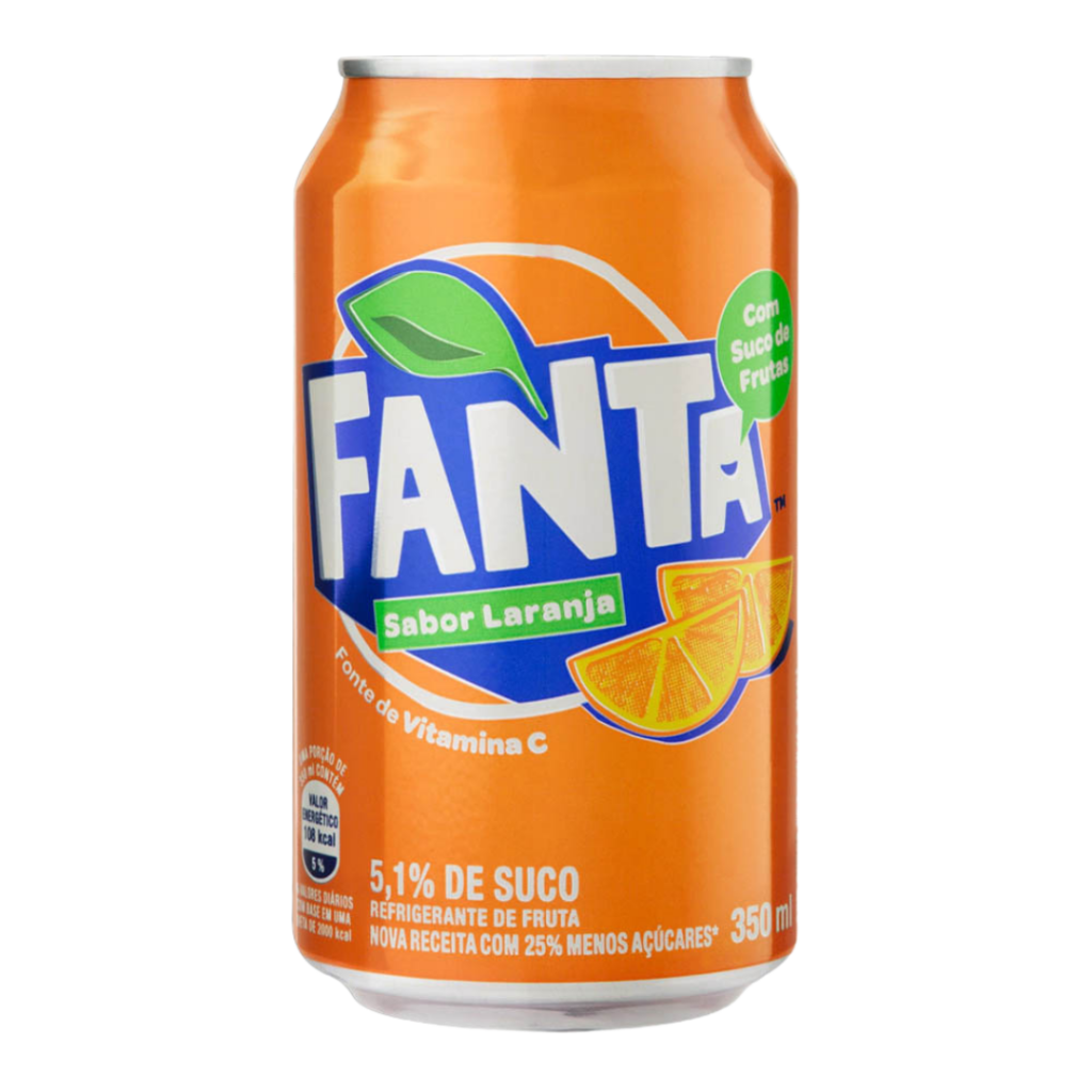 Fanta Laranja de 350ml