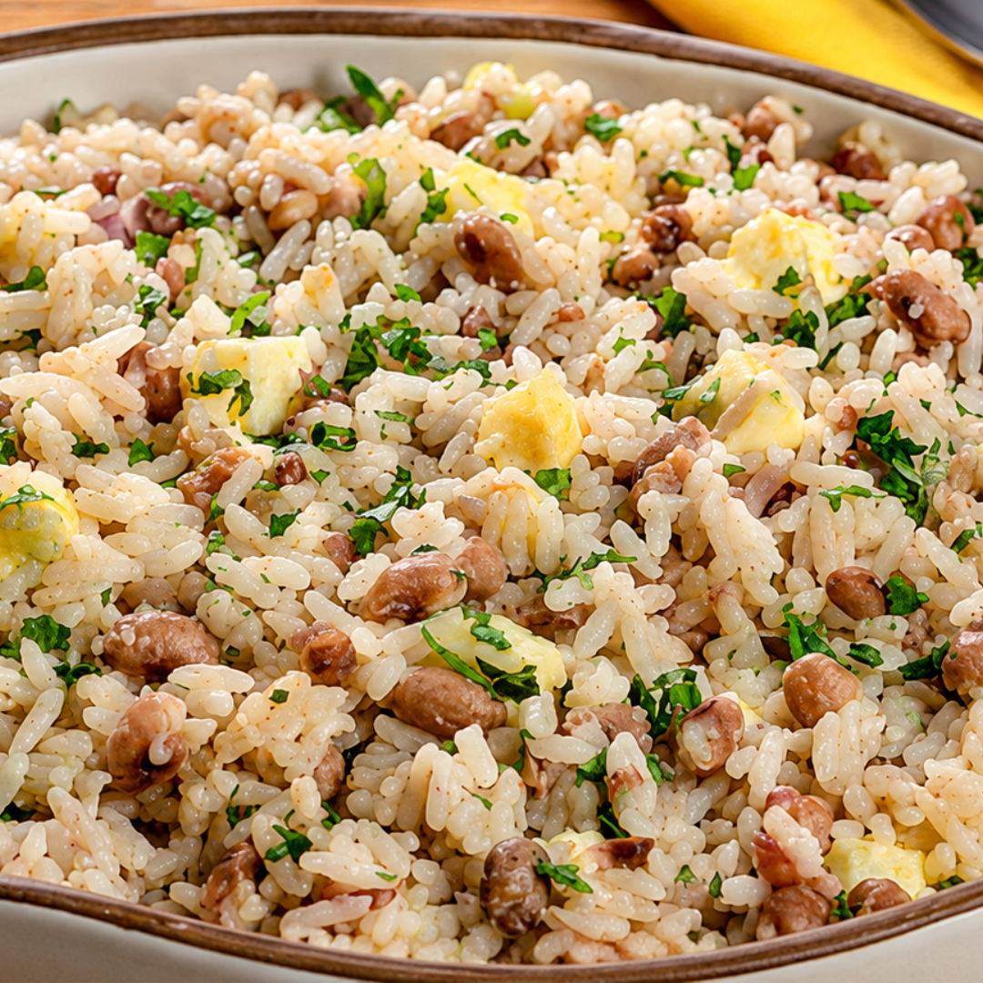 Porção de Arroz Baião de Dois